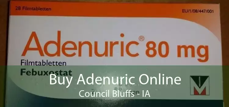 Buy Adenuric Online Council Bluffs - IA